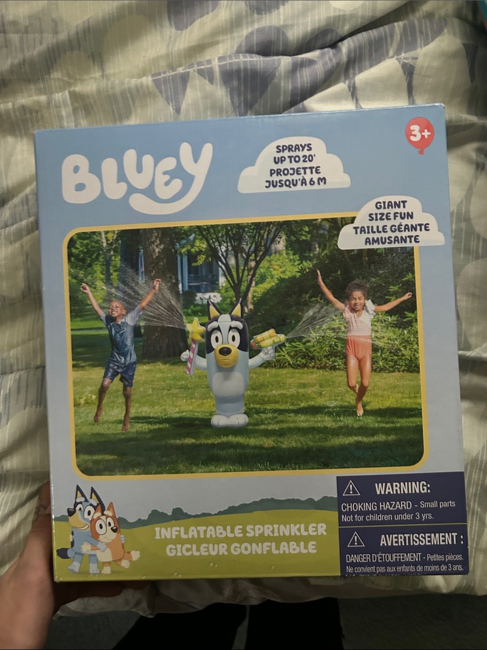 Inflatable Sprinkler for Kids - Blue